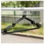 10pcs 40cm Adult dip Slip-Resistant Metal Hanger Clothes Hanging Multicolour Hangers for Clothes Random Color