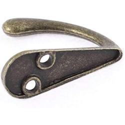 uxcell Vintage Style Wall Mounted Clothes Coat Hanger Hook Holder Rack 6pcs