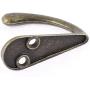 uxcell Vintage Style Wall Mounted Clothes Coat Hanger Hook Holder Rack 6pcs