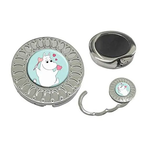 Sonva Purse Hanger Folding Handbag Hook - Cute Hippo Table Hook Folding Bag Desk Hanger Foldable Holder