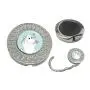 Sonva Purse Hanger Folding Handbag Hook - Cute Hippo Table Hook Folding Bag Desk Hanger Foldable Holder