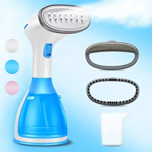 NUOBEIER Steamer for Clothes Steamer, Powerful Handheld Portable Travel Garment Steamer Fabric Wrinkle Remover, 20s Fast Heat-up,280ml Large Detachable Water Tank LS NUOBEIER Steamer for Clothes Steamer, Powerful Handheld Portable Travel Garment Steamer Fabric Wrinkle Remover, 20s Fast Heat-up,280ml Large Detachable Water Tank LS
