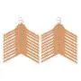 dailymall 20 Pieces Kids Baby Toddler Wooden Hangers Clothes Coat Hangers Non-Slip Bar