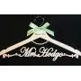 Wedding hanger, Bride pearl hanger, bride hanger, Personalized Hanger, Custom hanger, wedding gown hanger, wedding dress hanger Wedding hanger, Bride pearl hanger, bride hanger, Personalized Hanger, Custom hanger, wedding gown hanger, wedding dress hanger