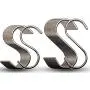 HMOOC S Hooks for Hanging(20pack-Diameter:4mm),304 Stainless Steel S Hooks Heavy Duty,Hangers for Kitchen and Bedroom,10pack-4.33inch | 10pack-2.95inch… HMOOC S Hooks for Hanging(20pack-Diameter:4mm),304 Stainless Steel S Hooks Heavy Duty,Hangers for Kitchen and Bedroom,10pack-4.33inch | 10pack-2.95inch…