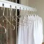 10Pcs Heavy Duty Portable Anti-Deformation Aluminum Alloy Durable Hanger, Space Aluminum Anti-Skid Clothes Support Adult Clothing Hanger Clothes Storage Rack 10Pcs Heavy Duty Portable Anti-Deformation Aluminum Alloy Durable Hanger, Space Aluminum Anti-Skid Clothes Support Adult Clothing Hanger Clothes Storage Rack