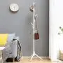 TD Floor Standing Coat Rack Floor Bag Rack Three-Legged Clothes Pole Hanger Rack Single Bag Rack (Color : C)