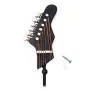 3 PCS Guitar Heads Music Home Resin Clothes Hat Hanger Hook Wall Mounted New