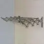 MoonNewyork Laundry Hanger Room Clothes Drying Towel Rack Stainless Wall Mounted Expandable MoonNewyork Laundry Hanger Room Clothes Drying Towel Rack Stainless Wall Mounted Expandable
