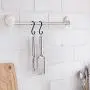 WINCANG 12 Pack S Hooks Black Aluminum S Shaped Hooks Heavy Duty Lightweight S Hanging Hangers Hooks for Pots, Pans,Plants, Cups, Bags,Clothes,Towels WINCANG 12 Pack S Hooks Black Aluminum S Shaped Hooks Heavy Duty Lightweight S Hanging Hangers Hooks for Pots, Pans,Plants, Cups, Bags,Clothes,Towels