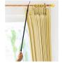 Drapery Pull Rod - The Original 36-62" Universal Telescoping Drapery Pull Rod and Adjustable Curtain Wand for Easier Opening and Back Doubles as a Clothes Hook Hanger for Closet Storage Organization Drapery Pull Rod - The Original 36-62" Universal Telescoping Drapery Pull Rod and Adjustable Curtain Wand for Easier Opening and Back Doubles as a Clothes Hook Hanger for Closet Storage Organization