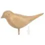 Strnek Decorative Wall Hanger Bird Decor Hook Wall Door Hanger Clothes Coat Hat Bags Towel Hanging Rack Holder(Wood Grain)
