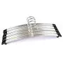 Golden Silver Aluminum Alloy Hanger for Clothes, Strong Metal Hanger for Coats (20 Pieces/Lot) Golden Silver Aluminum Alloy Hanger for Clothes, Strong Metal Hanger for Coats (20 Pieces/Lot)