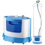 QQT Household Double-bar steam Hanging Ironing Machine, Hand-held Ironing Machine, Electric Iron-Blue QQT Household Double-bar steam Hanging Ironing Machine, Hand-held Ironing Machine, Electric Iron-Blue