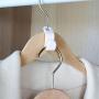 Cngstar Clothes Hanger Connector Hooks Cascading Clothes Hangers for Heavy Duty Space Saving Cascading Connection Hooks for Clothes Closet