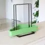Clothing and Shoe Care,Iron Clothes Hanger Holder Space Saving Hanger Companion Rack Adult Children Hanger Stand Hanger Organizer for Home Laundry