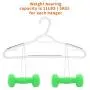 TIMMY Plastic Hangers 40 Pack Heavy Duty Clothes Hangers with Built-in Grip Non-Slip Pads Space Saving Super Lightweight Organizer for Closet Wardrobe,Perfect for Blouses Shirts and More(White&Grey) TIMMY Plastic Hangers 40 Pack Heavy Duty Clothes Hangers with Built-in Grip Non-Slip Pads Space Saving Super Lightweight Organizer for Closet Wardrobe,Perfect for Blouses Shirts and More(White&Grey)