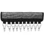 AUNMAS Cap Hooks Portable Folding Cap Clothes Rack Hanger Storage Caps Clip Storage Hanger Organizer Hat Holder for Household Travel