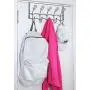 Galashield Over The Door Hook Pink Acrylic Hooks and Stainless Steel Organizer Door Hanger Towel Rack (10 Hooks)