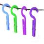 Laundry Hooks Clothespins Hanging Clips Plastic Hanger Home Travel Pack of 10