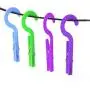 Laundry Hooks Clothespins Hanging Clips Plastic Hanger Home Travel Pack of 10 Laundry Hooks Clothespins Hanging Clips Plastic Hanger Home Travel Pack of 10