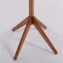 SHELFDQ Solid Wood Tree Coat Rack European Style Hotel Floor Clothes Rack Simple Creative Hanger (Color : Pure White)
