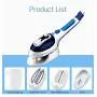 Mr.Zhangs Art Home Blue Purple Handheld Hanging Machine Multifunction Steam Brush Portable Ironing Electromechanical Iron Steam Machine Home Out Mr.Zhangs Art Home Blue Purple Handheld Hanging Machine Multifunction Steam Brush Portable Ironing Electromechanical Iron Steam Machine Home Out