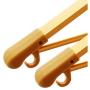 5pcs Random Color Alloy Hangers, for Suit Anti-Skid Shoulder Seamless Metal Clothes Hanger, Perfect for Coat Suits Dress Pants