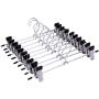 10pcs Clothes Hangers Clip Hanger for Closet Metal Clips Coat Skirt Dress Blouse Bulk Shirt