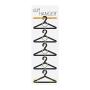 Three By Three Seattle Cliffhanger Coat Hook, Chrome (24509)