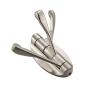 XOGOLO Swivel Hook 2 Pack for Heavy Duty Folding Swing Arm Triple Coat Hook with Multi Three Foldable Arms Towel/Clothes Hanger for Bathroom Kitchen Garage Wall Mount, Brushed Nickel XOGOLO Swivel Hook 2 Pack for Heavy Duty Folding Swing Arm Triple Coat Hook with Multi Three Foldable Arms Towel/Clothes Hanger for Bathroom Kitchen Garage Wall Mount, Brushed Nickel