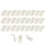Home-X - Clothes Hanger Connector Hooks (Set of 30), Cascading Clothing Rack Hook is a Must Own Home Storage & Closet Saving Device, Easily Clips onto Clothes Hangers Home-X - Clothes Hanger Connector Hooks (Set of 30), Cascading Clothing Rack Hook is a Must Own Home Storage & Closet Saving Device, Easily Clips onto Clothes Hangers