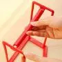 GUSENG Plastic Clothes Hanger Stacker Practical Holder Storage Organizer Rack Stand Sorting Travel Home Household Tools