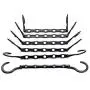 HOUSE DAY Black Magic Hangers Space Saving Clothes Hangers Organizer Smart Closet Space Saver Pack of 16 with Sturdy Plastic for Heavy Clothes (Renewed) HOUSE DAY Black Magic Hangers Space Saving Clothes Hangers Organizer Smart Closet Space Saver Pack of 16 with Sturdy Plastic for Heavy Clothes (Renewed)