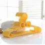 20pcs Set Childrens Bow Hanger Home Baby Clothes Hanger Random Color
