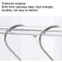 LIIYANN S Shaped Hooks Hanging Hooks Chrome and Bronze Plated for Jewelry Gardening Tools, S Hooks Kitchen Pot Pan Hanger Clothes Storage Rack (Color : 15pack, Gift