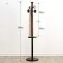 HLR-Coat Racks Free Standing Drying Racks Solid Wood Coat Rack Hanger Floor Bedroom Clothes Rack Simple Single Pole Living Room Foyer Creative Hanger Wood HLR-Coat Racks Free Standing Drying Racks Solid Wood Coat Rack Hanger Floor Bedroom Clothes Rack Simple Single Pole Living Room Foyer Creative Hanger Wood
