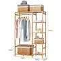 PLLP Drying Rack Hangers Simple Solid Wood Coat Rack Hanging Hanger Landing Bedroom Clothes Shelf Storage Rack Clothes Rack PLLP Drying Rack Hangers Simple Solid Wood Coat Rack Hanging Hanger Landing Bedroom Clothes Shelf Storage Rack Clothes Rack