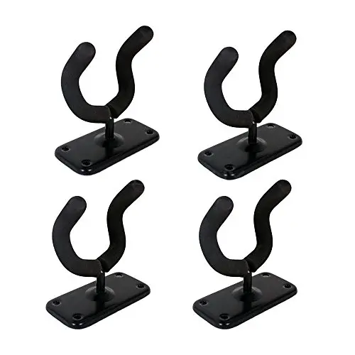 Set of 4 Guitar Wall Mount Hanger Holder Stand Rack Hook for Guitar Ukulele Bass Set of 4 Guitar Wall Mount Hanger Holder Stand Rack Hook for Guitar Ukulele Bass