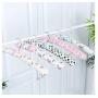 Junson Suit Hanger Sponge Hanger Fabric Hook Adult Anti-Slip Hanger Home Wide Shoulder Drying Rack(Multicolor Random) Clothes Hanger