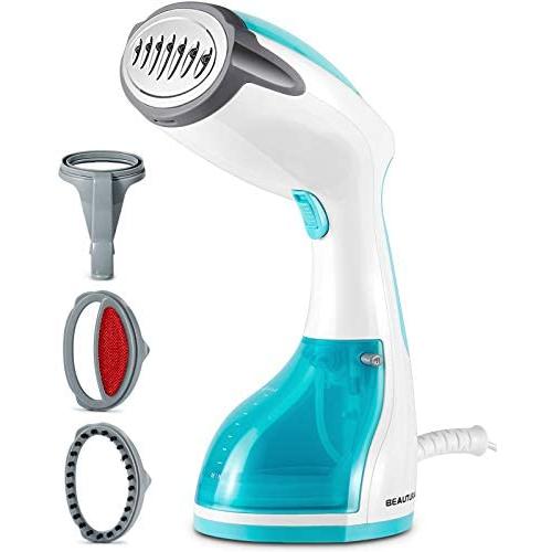 BEAUTURAL Steamer for Clothes with Pump Steam Technology, Portable Handheld Garment Fabric Wrinkles Remover, 30-Second Fast Heat-up, Auto-Off, Large Detachable Water Tank BEAUTURAL Steamer for Clothes with Pump Steam Technology, Portable Handheld Garment Fabric Wrinkles Remover, 30-Second Fast Heat-up, Auto-Off, Large Detachable Water Tank