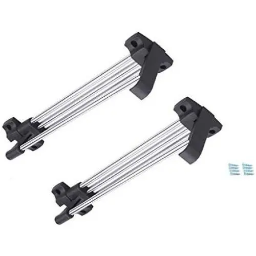 YGLight Hanger Retractable Clothes Hanger Rail Towel Coat Racks Closet Rod Simple Wardrobe Chrome Pull Standard Thickness Load Capacity Stainless Steel,abs Plastic (Size : 35CM)