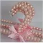 DNJKSA 5pcs/lot 25cm Baby Plastic Pearl Clothes Rack Children Hangers for Clothes Pant Underwear Racks(Random Color)
