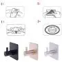Cher9 6 Pcs Self Adhesive Hooks Home Kitchen Wall Door Hook Clothes Coat Bag Key Hanger Bathroom Towel Holder Storage Rack Aluminum Cher9 6 Pcs Self Adhesive Hooks Home Kitchen Wall Door Hook Clothes Coat Bag Key Hanger Bathroom Towel Holder Storage Rack Aluminum
