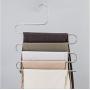 5PC 5 Layers S Shape Multifunctional Clothes Hangers Pants Storage Hangers Cloth Rack Multilayer Storage Cloth Hanger Decoration