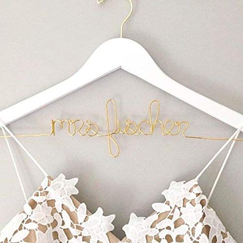 Wedding Dress Hanger, Bride Hanger, Last Name Hanger, Future Mrs Hanger, Custom Wedding Hanger, Personalized Hanger, Bridesmaid, Bride Gift