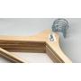 IKEA Hanger Wood Clothes Coat (8 Pack) White Bumerang