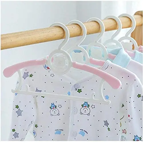 20PCS Kids Stretchable Plastic Clothes Hanger Durable Simple Baby Coat Hanger Random Color 20PCS Kids Stretchable Plastic Clothes Hanger Durable Simple Baby Coat Hanger Random Color