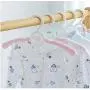 20PCS Kids Stretchable Plastic Clothes Hanger Durable Simple Baby Coat Hanger Random Color 20PCS Kids Stretchable Plastic Clothes Hanger Durable Simple Baby Coat Hanger Random Color
