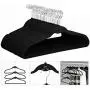 10Pcs Non Slip Velvet Suit Clothes Hangers Wardrobe Home Organizer 10Pcs Non Slip Velvet Suit Clothes Hangers Wardrobe Home Organizer